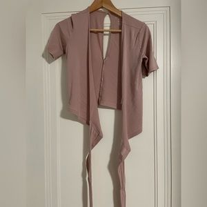 American Eagle Wrap Shirt